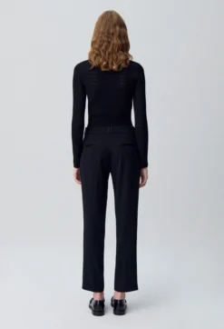 Pantalon tailleur cigarette