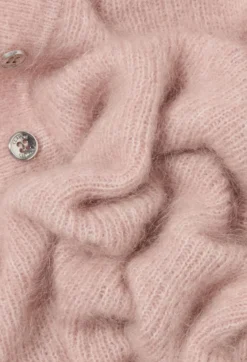 Pull décontracté maille poilue