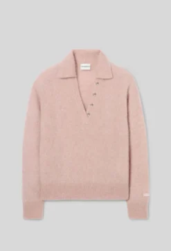 Pull décontracté maille poilue