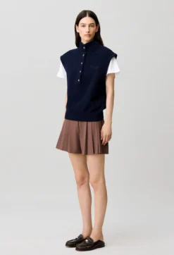Pull en laine sans manches