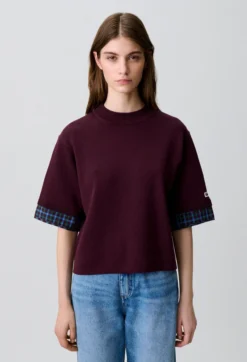 Pull maille col cheminé