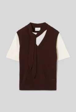 Pull superposé laine