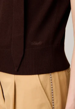 Pull superposé laine