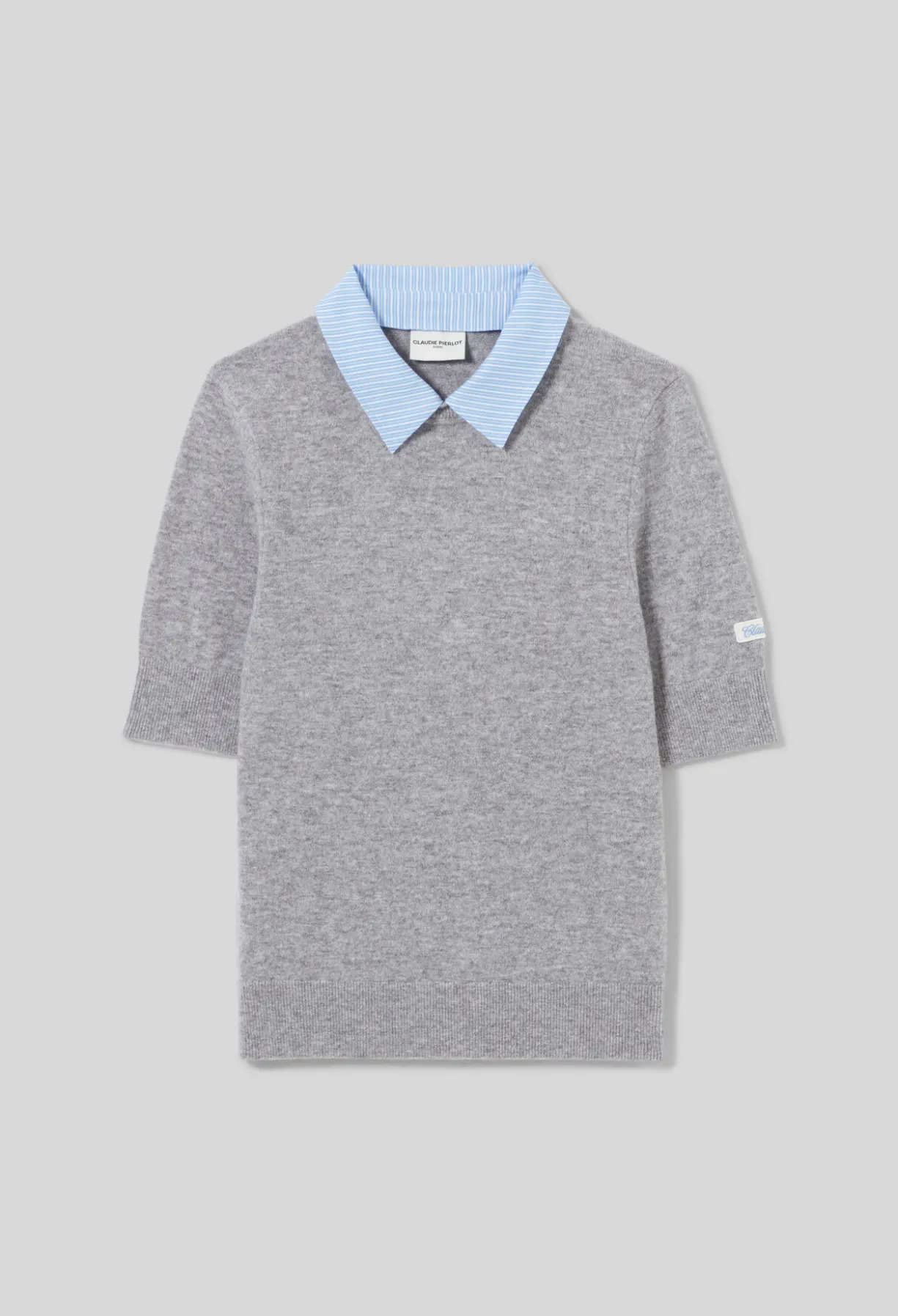 Pull superposé laine