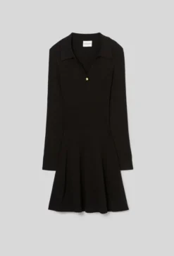 Robe courte maille fine