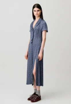 Robe fluide imprimée