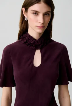 Robe fluide midi