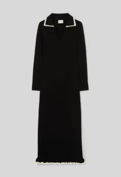 Robe longue maille