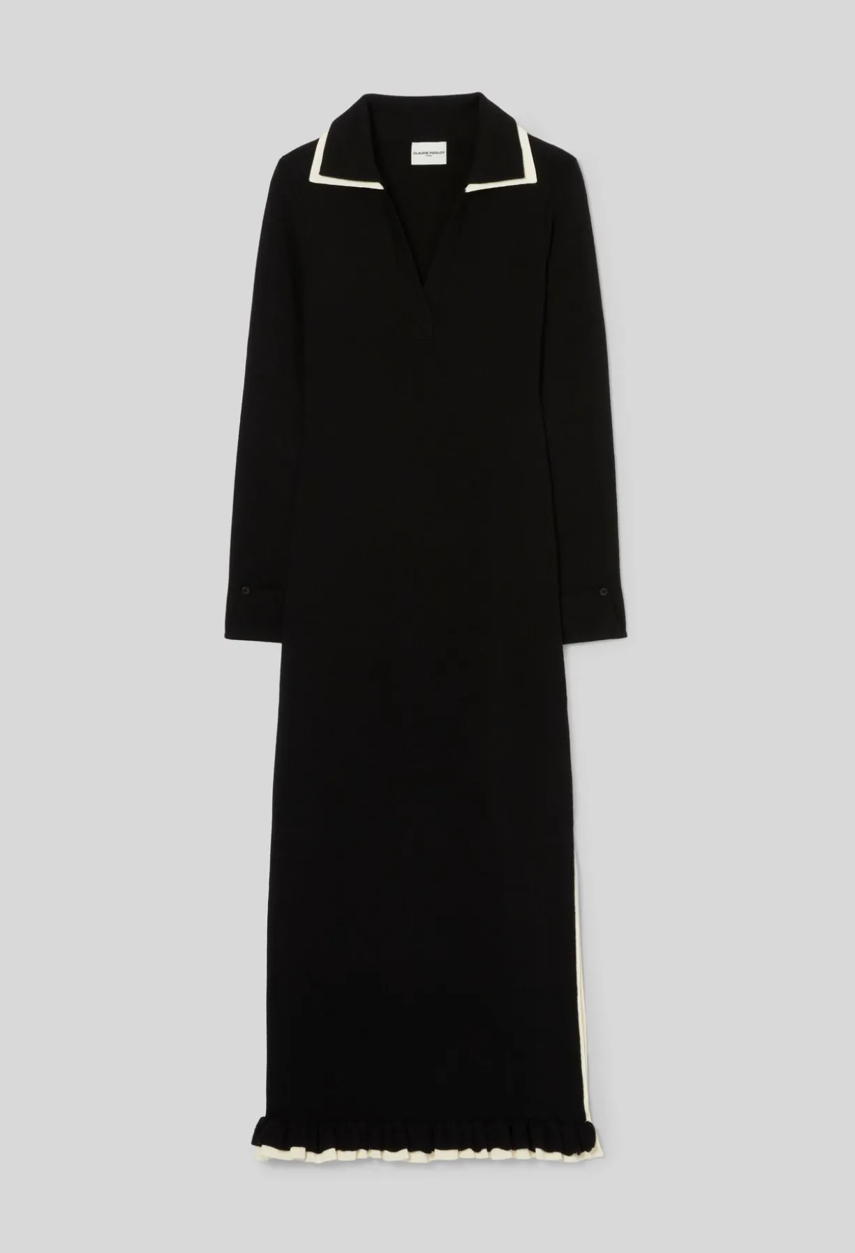 Robe longue maille