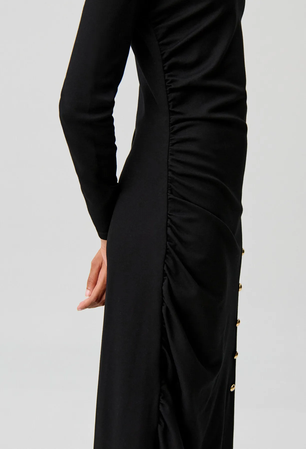 Robe longue près du corps jersey