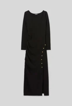 Robe longue près du corps jersey