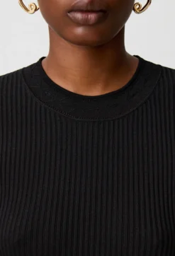 Robe maille longue évasée