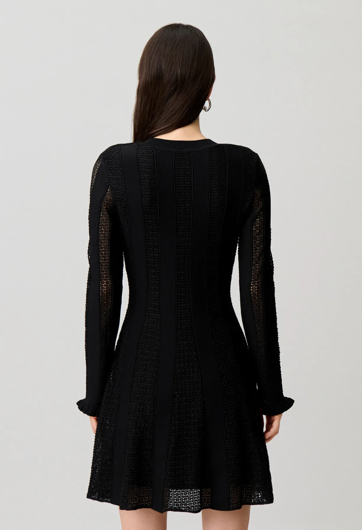 Robe patineuse maille lurex