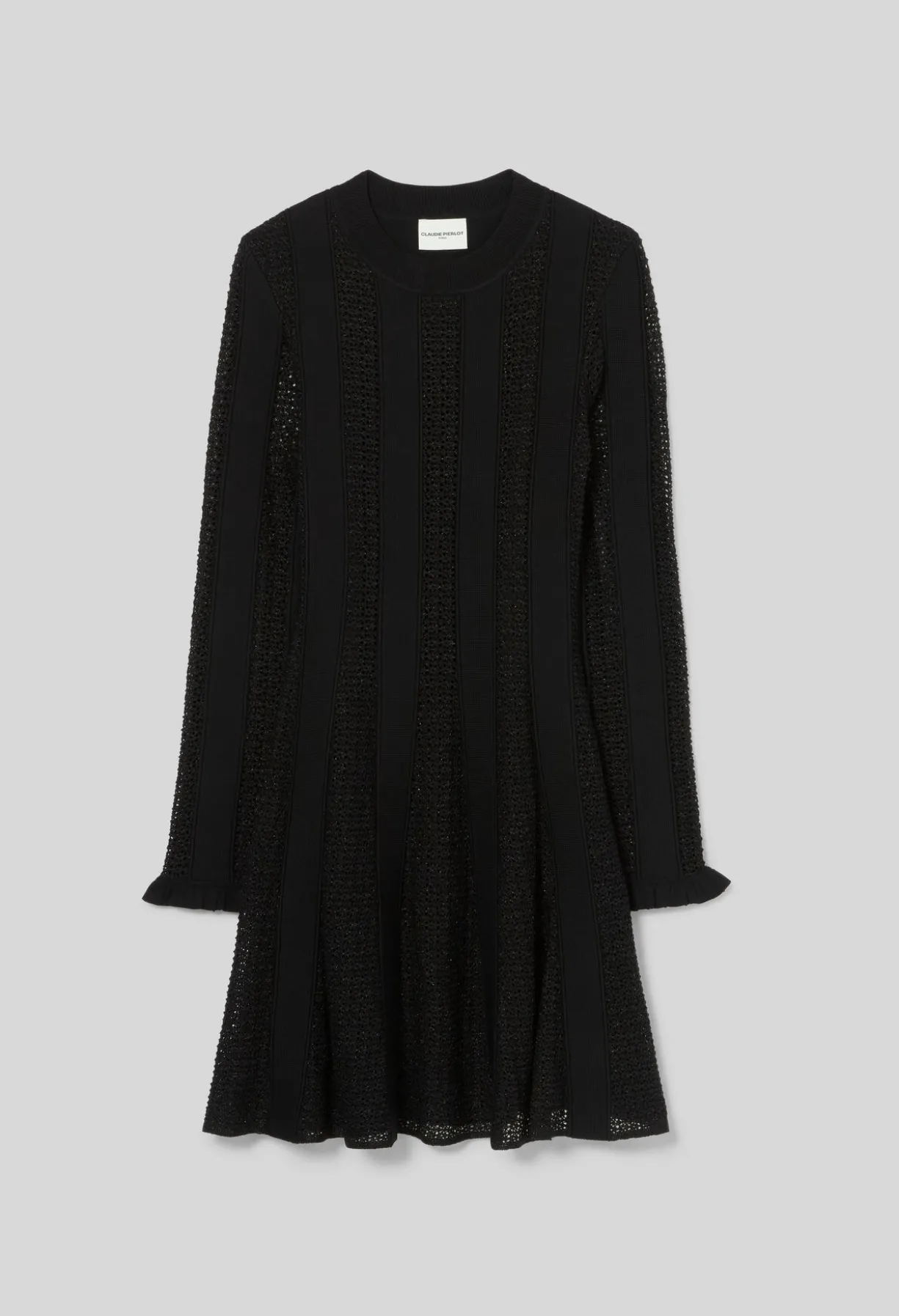 Robe patineuse maille lurex