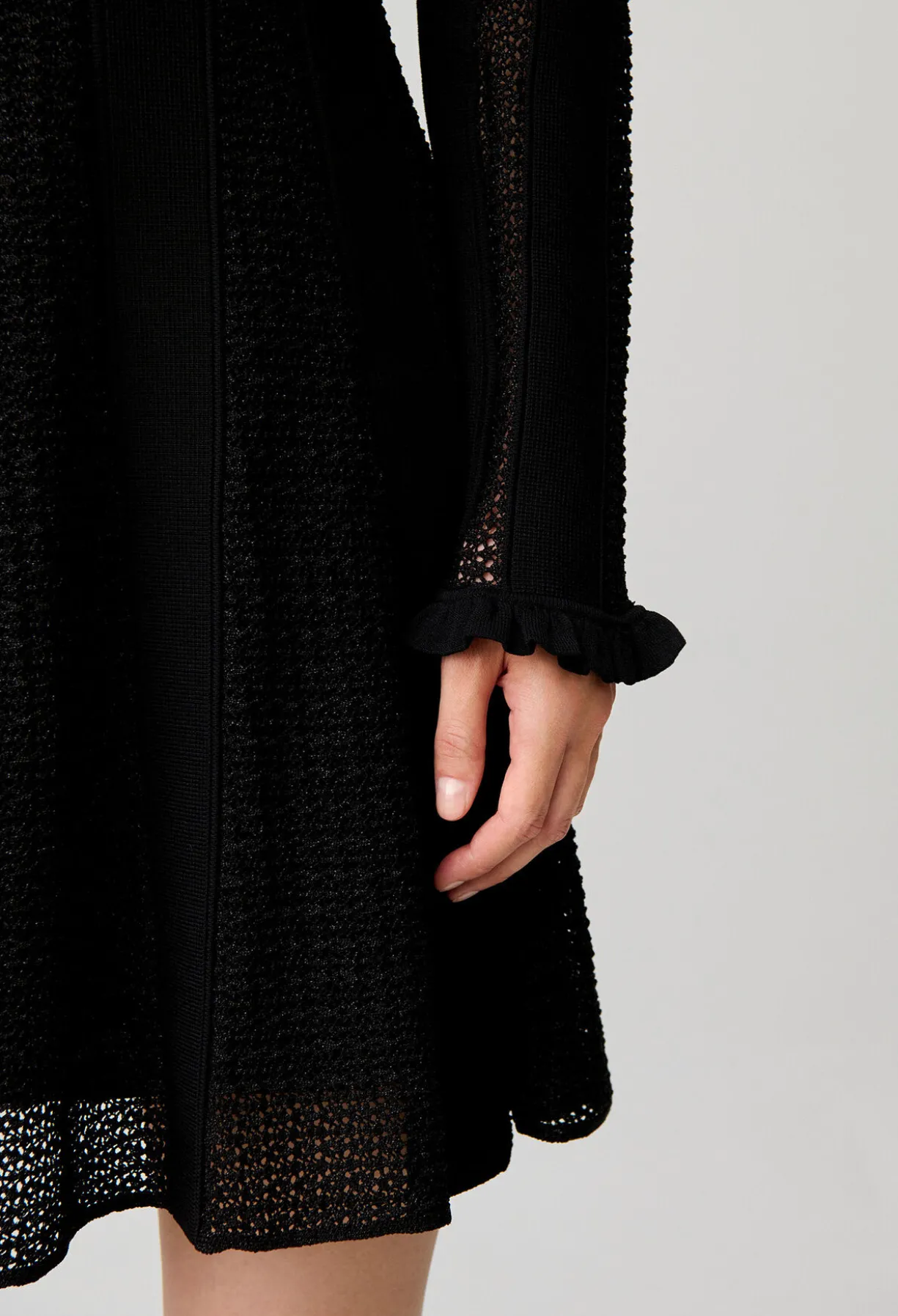 Robe patineuse maille lurex