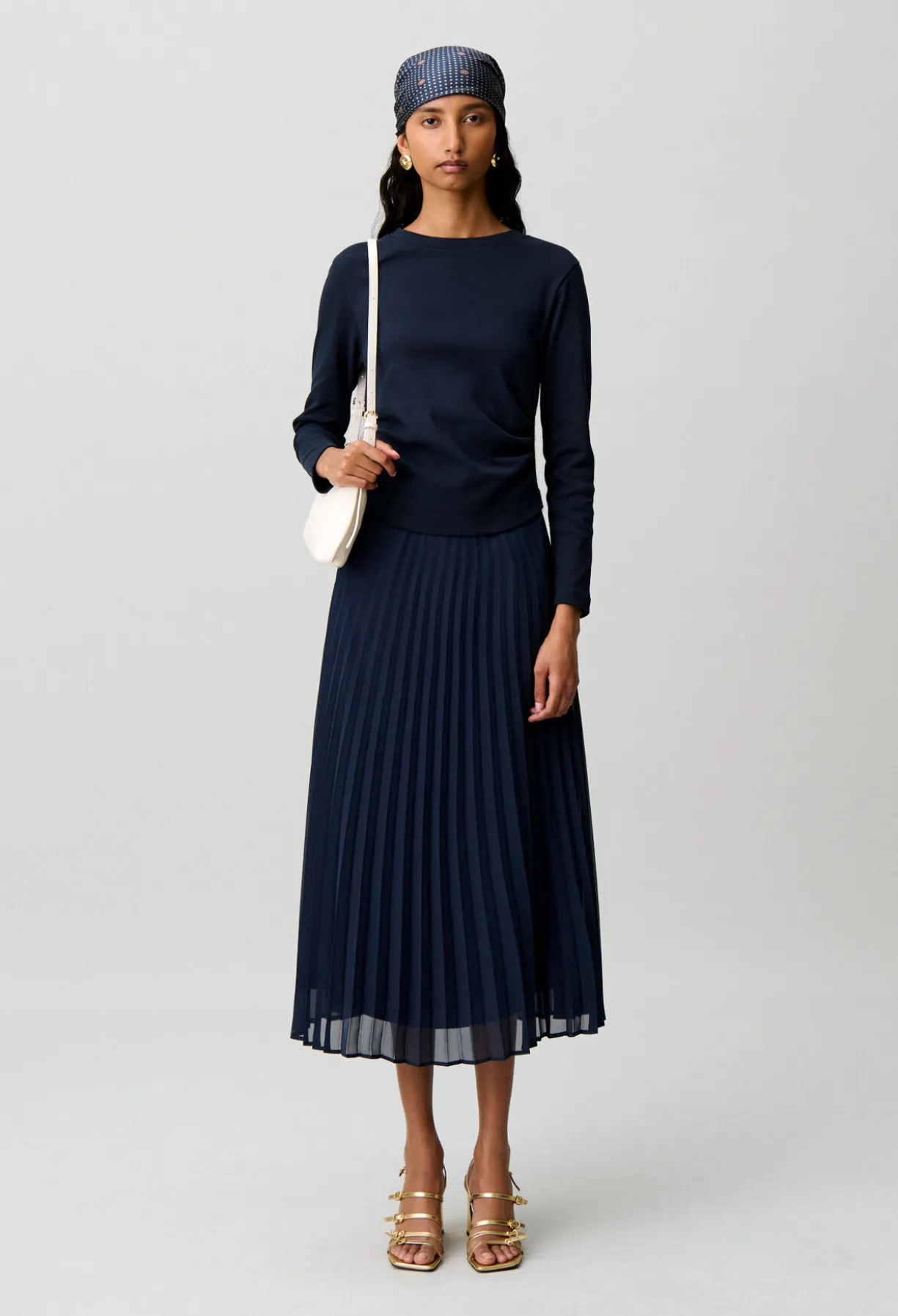 Robe t-shirt bi-matières