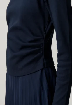 Robe t-shirt bi-matières