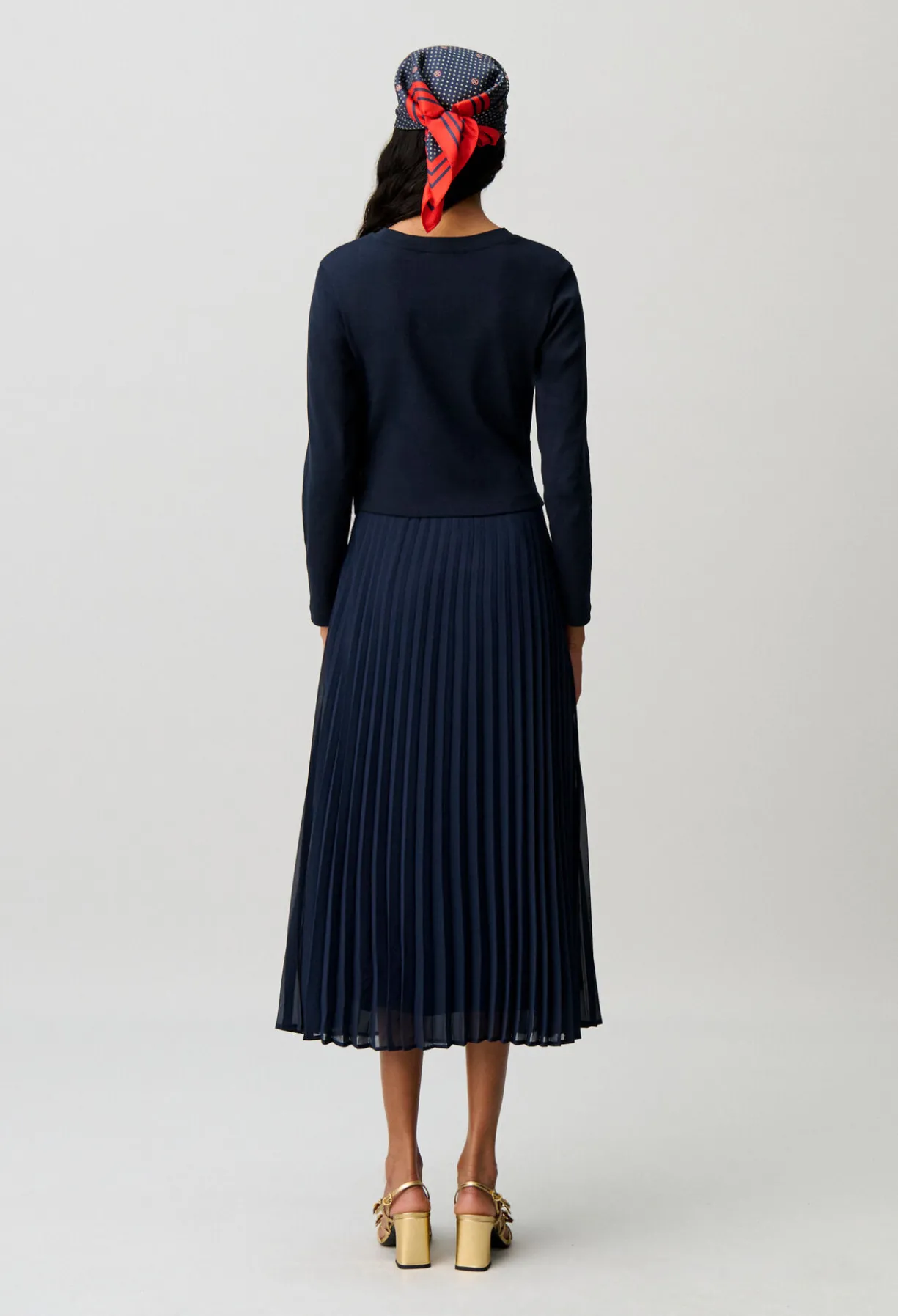 Robe t-shirt bi-matières