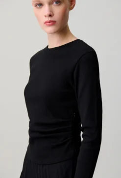 Robe t-shirt bi-matières