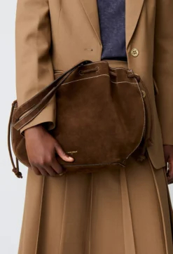 Sac Alban cuir suède