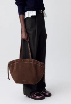 Sac Alban cuir suède