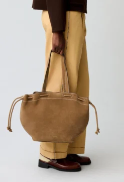 Sac Alban cuir suède
