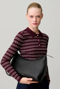 Sac Azur M cuir lisse