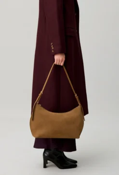 Sac Azur M cuir suède