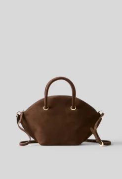 Sac Grelot cuir velours