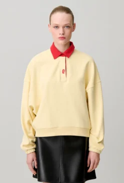 Sweatshirt oversize coton
