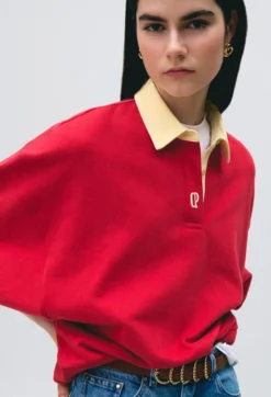 Sweatshirt oversize coton