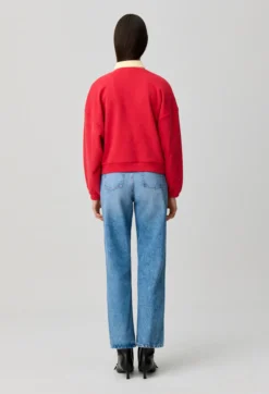 Sweatshirt oversize coton
