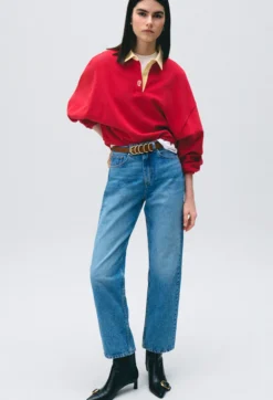 Sweatshirt oversize coton