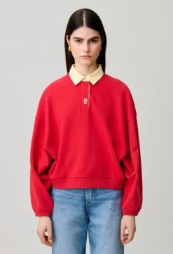 Sweatshirt oversize coton
