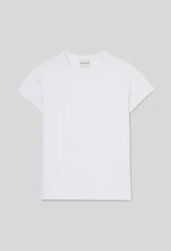 T-shirt blanc à manches courtes