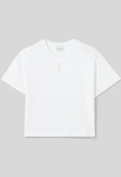 T-shirt coton large court