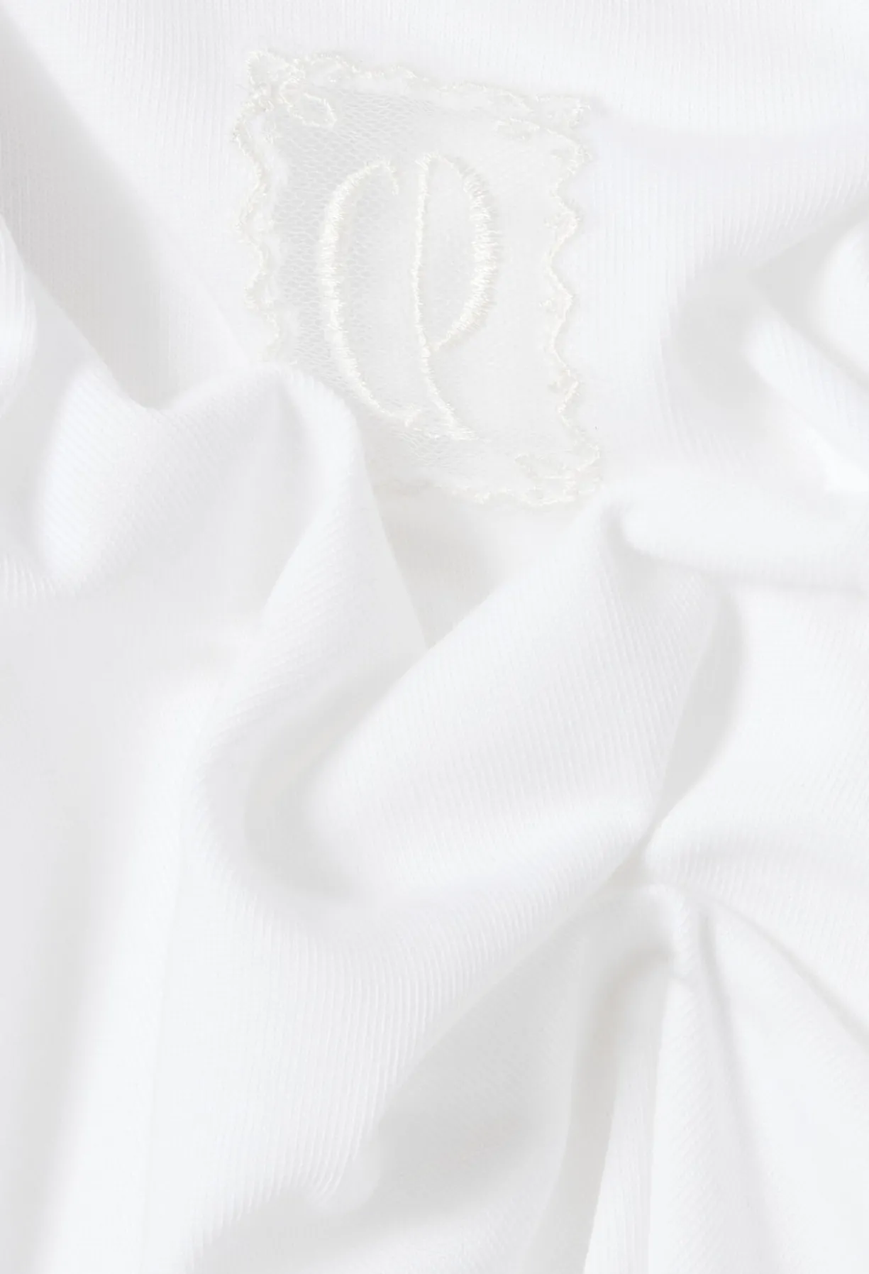 T-shirt coton large court