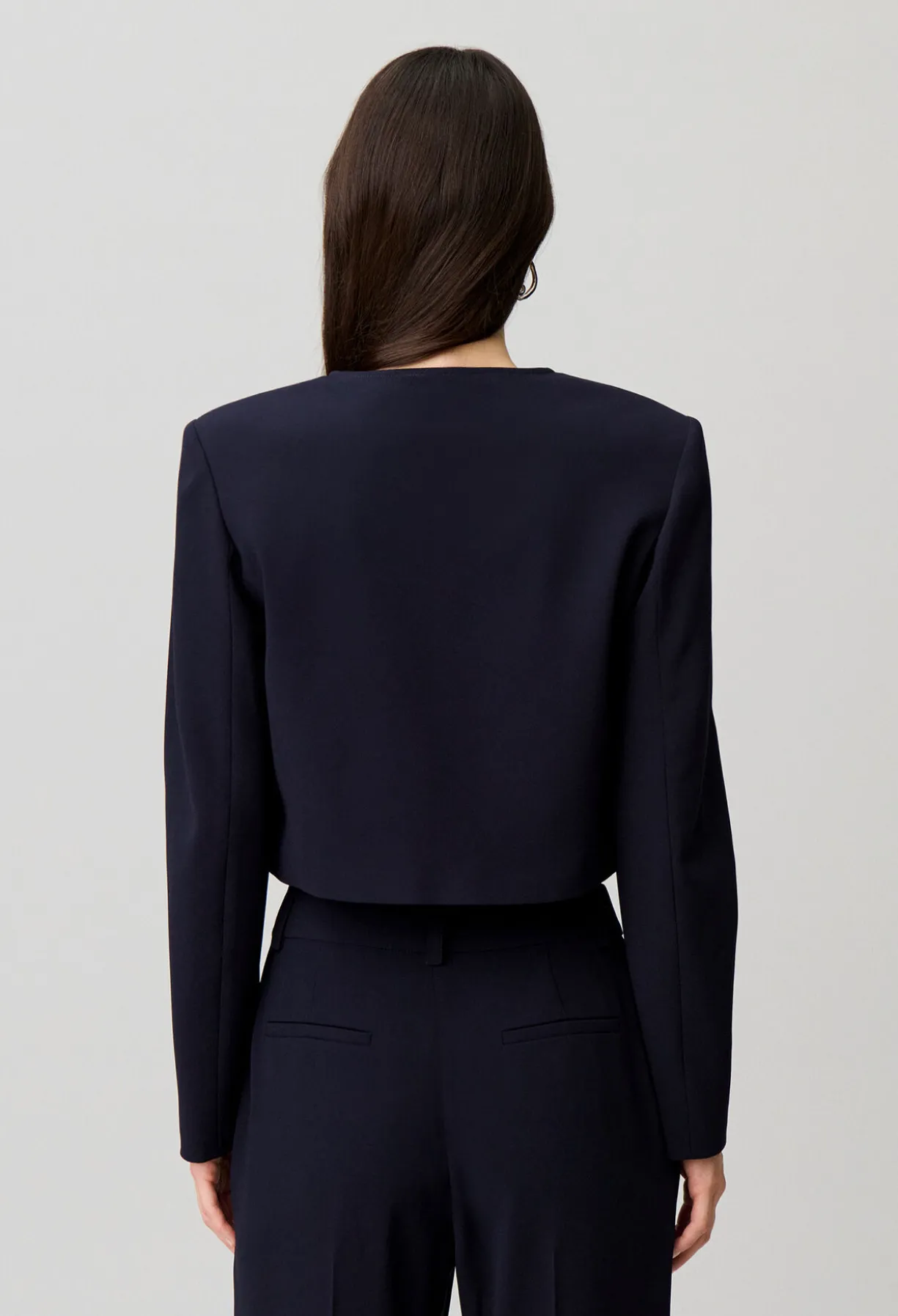 Veste col rond