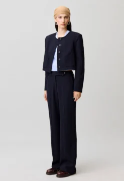 Veste col rond