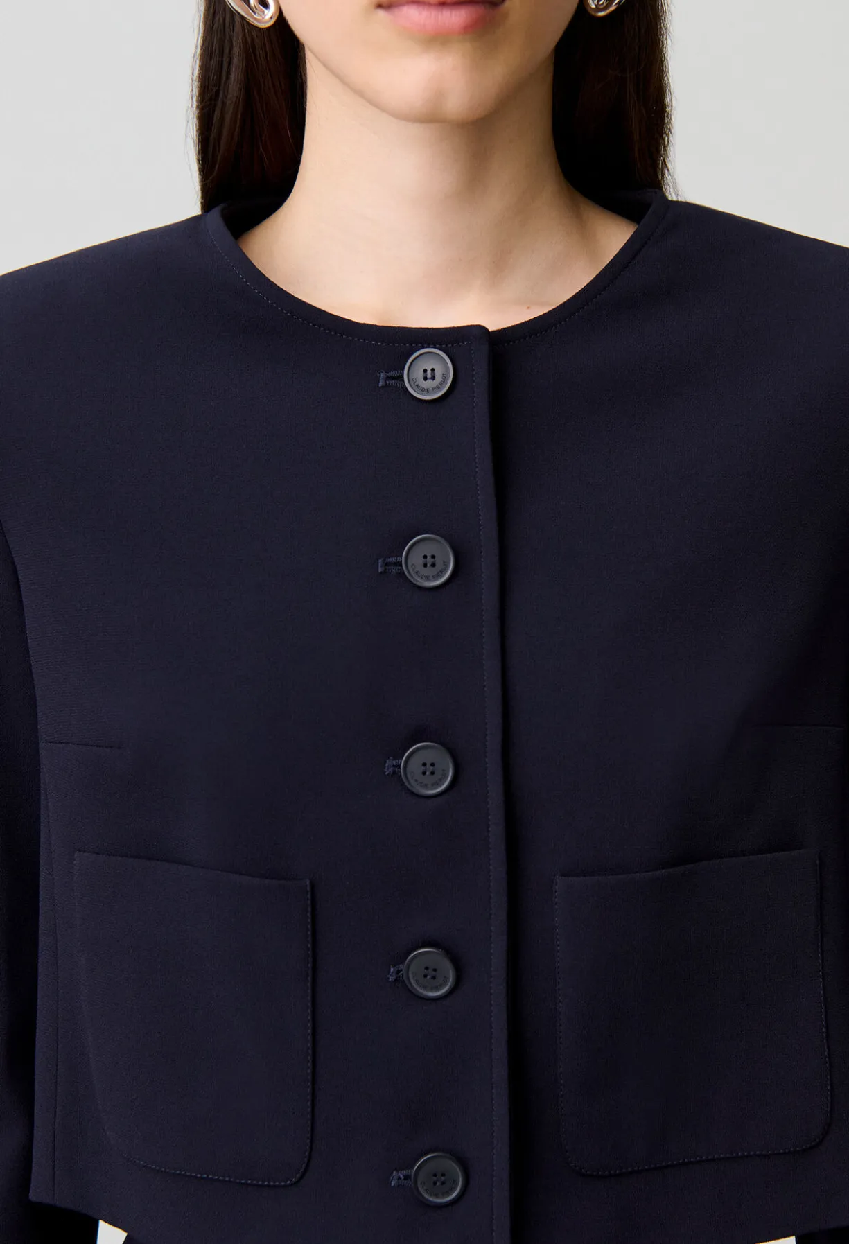Veste col rond
