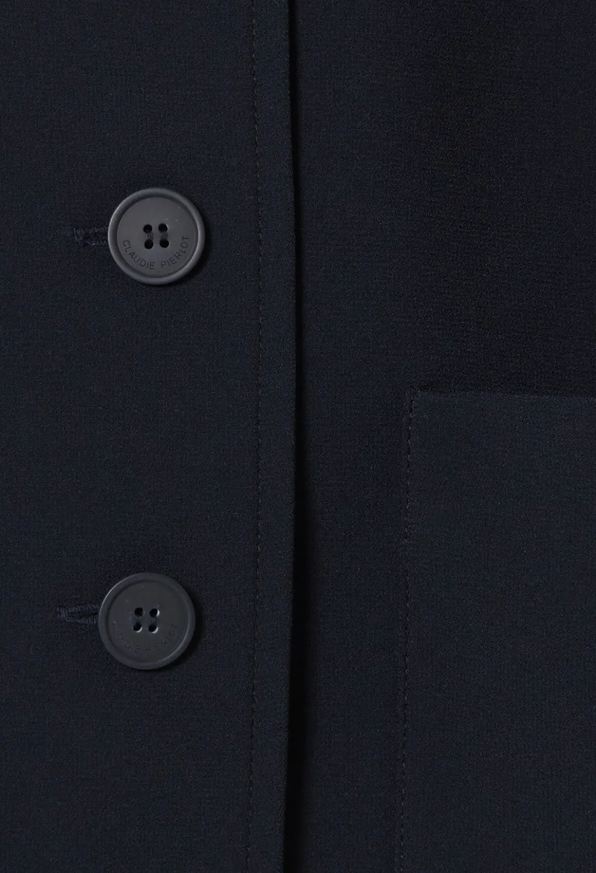Veste col rond