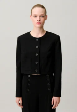 Veste col rond