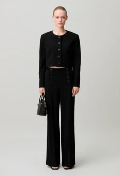 Veste col rond