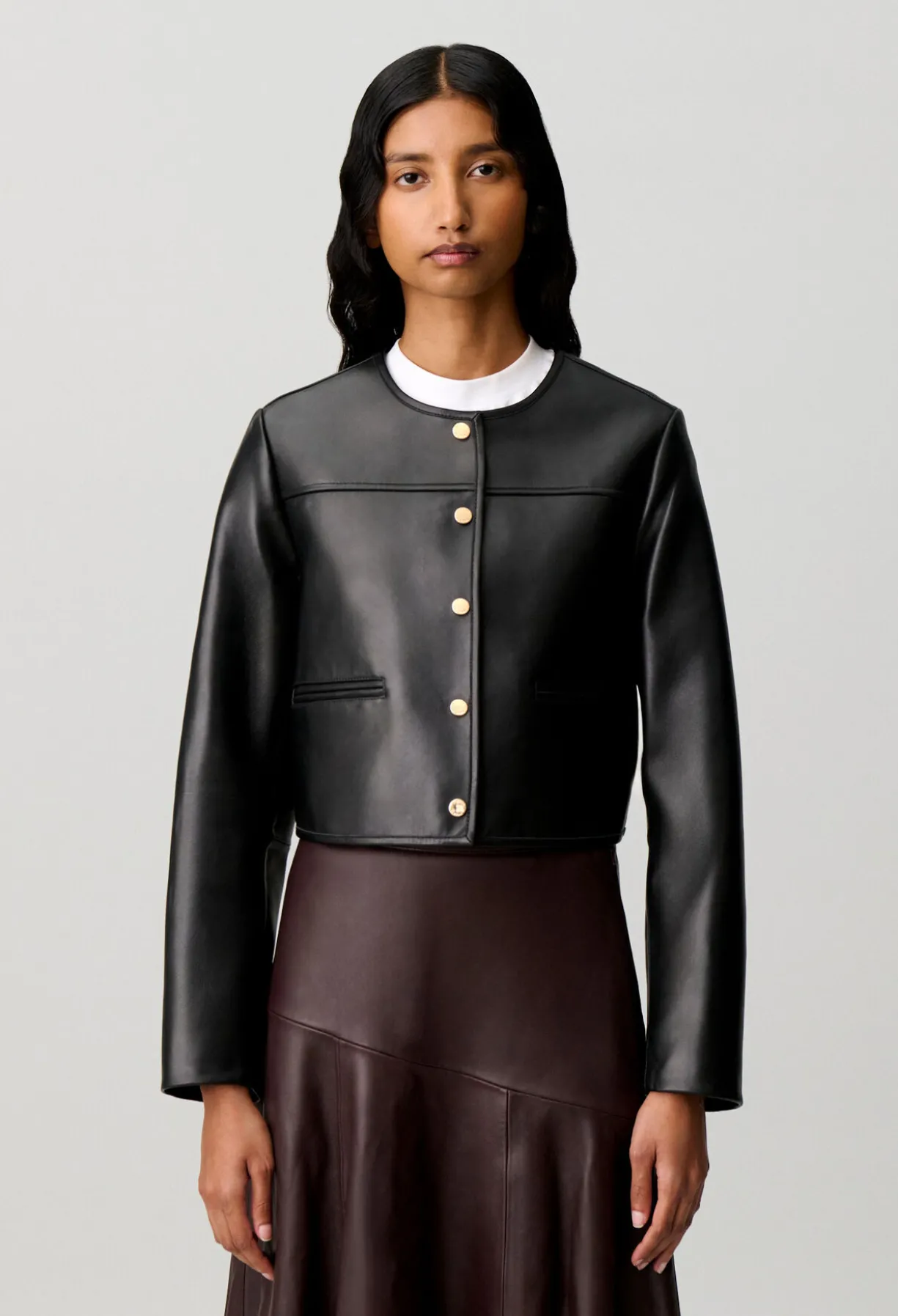 Veste cuir