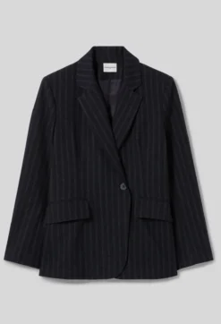 Veste rayée laine mélangée