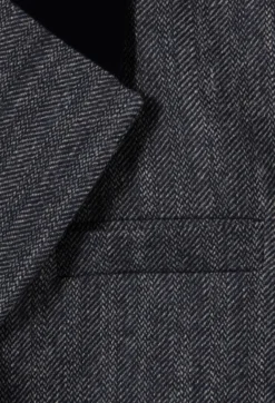 Veste tailleur bi-matière