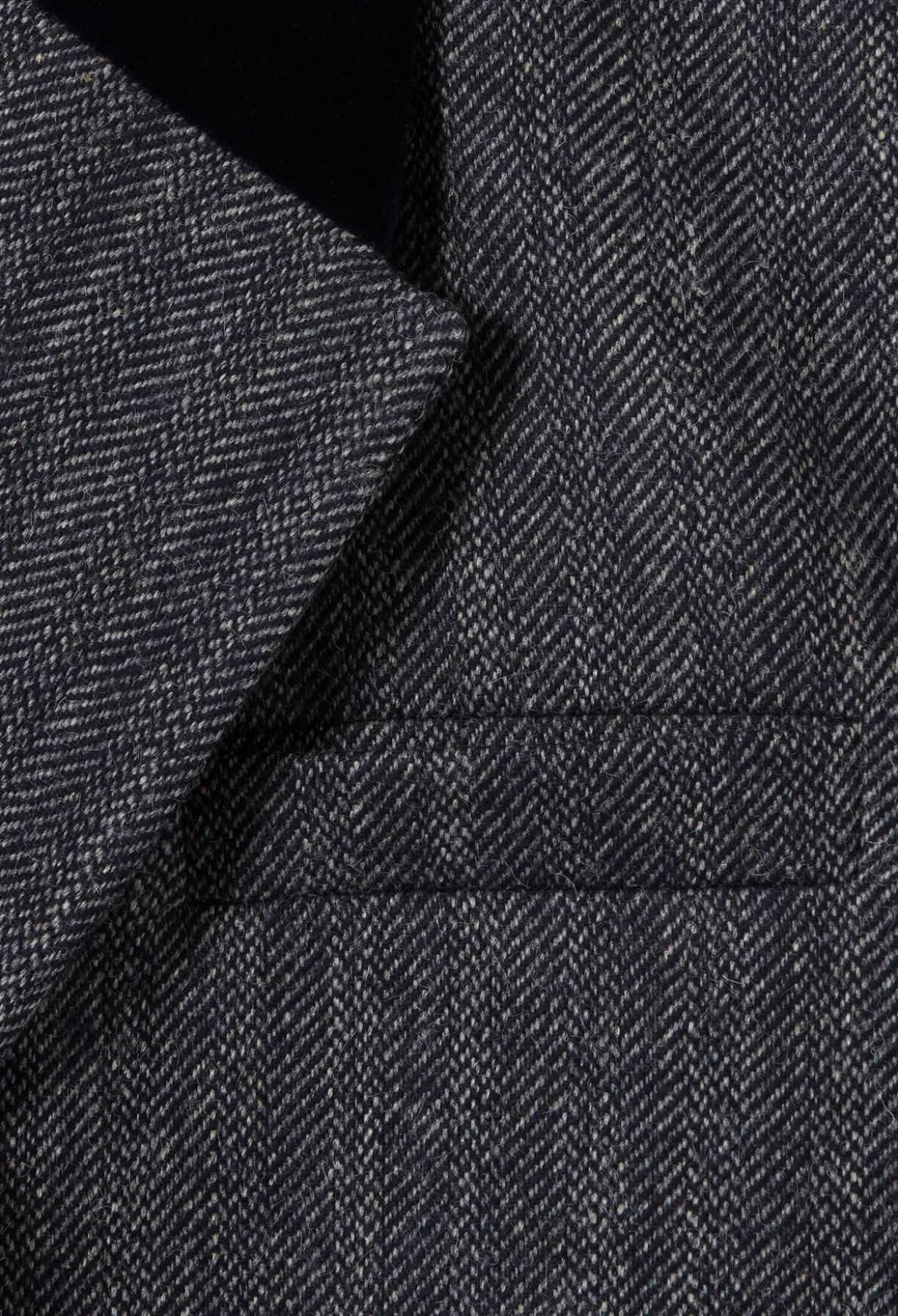 Veste tailleur bi-matière